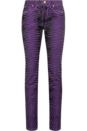 Roberto Cavalli Donna, Jeans, Viola, 2Xs, new