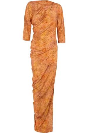 Cortana Donna, Abiti, Arancione, 2Xl, new