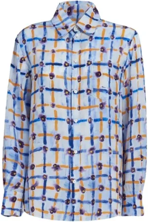 Marni Donna, Camicette , Blu, S, new