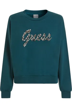 Guess Donna, Felpe, Verde, M, new