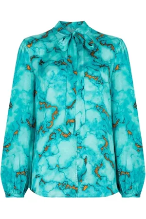 Roberto Cavalli Donna, Camicette , Blu, L, new