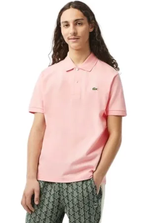 Lacoste Uomo, Top, Rosa, S, new