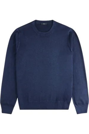 FAY Uomo, Maglie, Blu, M, new