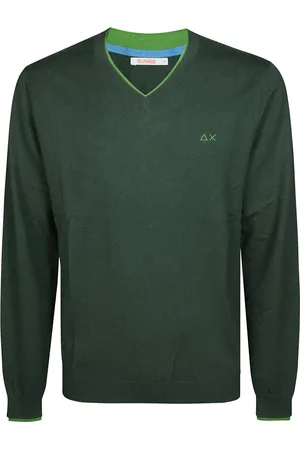 sun68 Uomo, Maglie, Verde, L, new