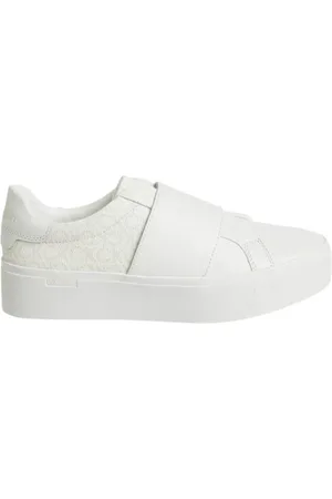 Calvin Klein Donna, Scarpe, Bianco, 39 EU, new