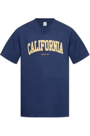 Sporty & Rich Uomo, Top, Blu, M, new