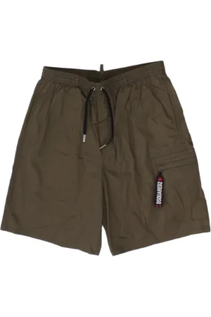 Dsquared2 Uomo, Pantaloncini, Verde, M, new