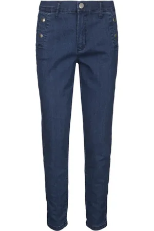 2-Biz Donna, Jeans, Blu, L, new