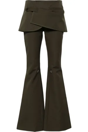 Courrèges Donna, Pantaloni, Verde, S, new