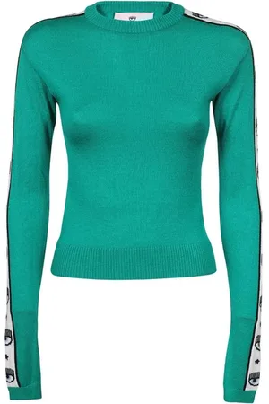 Chiara Ferragni Donna, Maglie, Verde, L, new