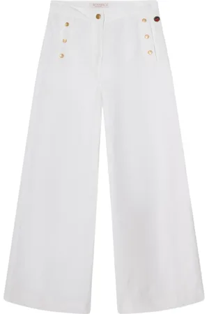 BUSNEL Donna, Pantaloni, Bianco, M, new