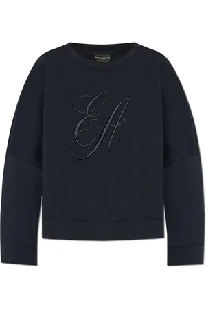 Emporio Armani Donna, Felpe, Blu, L, new