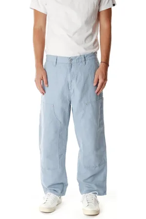 Carhartt Uomo, Pantaloni, Blu, S, new