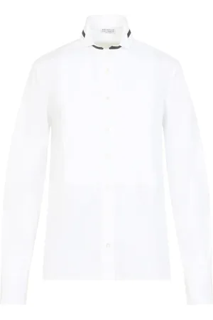 Brunello Cucinelli Donna, Camicette , Bianco, S, new