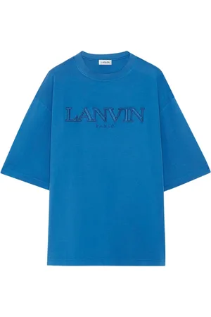 Lanvin Uomo, Top, Blu, S, new