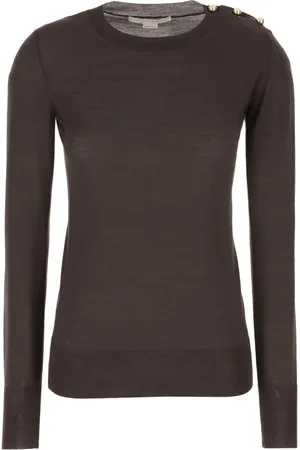 Stella McCartney Donna, Maglie, Marrone, M, new
