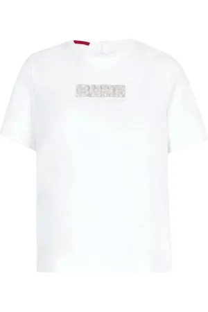Carolina Herrera Donna, Top, Bianco, M, new