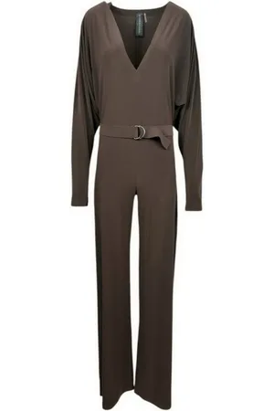 Norma Kamali Donna, Jumpsuits, Marrone, M, new