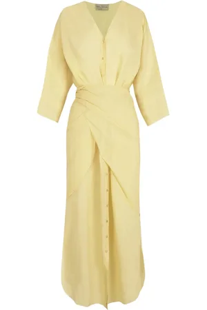 Cortana Donna, Abiti, Giallo, 2Xl, new