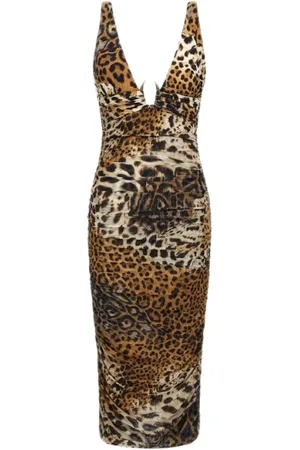 Roberto Cavalli Donna, Abiti, Marrone, 2Xs, new