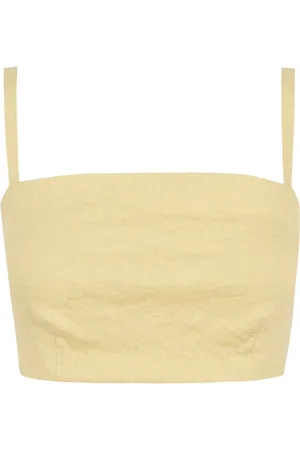 Cortana Donna, Top, Giallo, XS, new