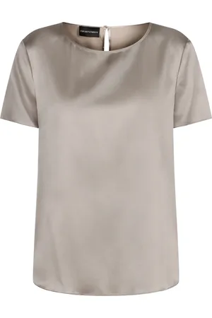Emporio Armani Donna, Top, Grigio, XS, new