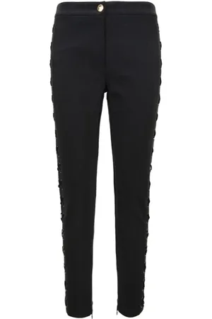 Elisabetta Franchi Donna, Pantaloni, Nero, L, new