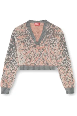 Diesel Donna, Maglie, Grigio, S, new