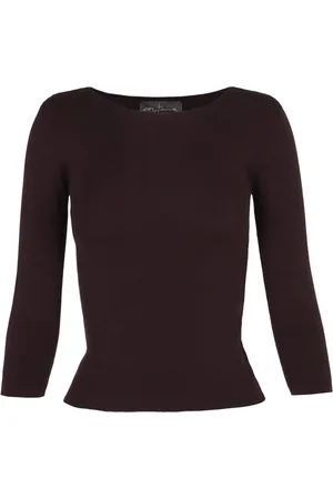 Cortana Donna, Top, Marrone, L, new
