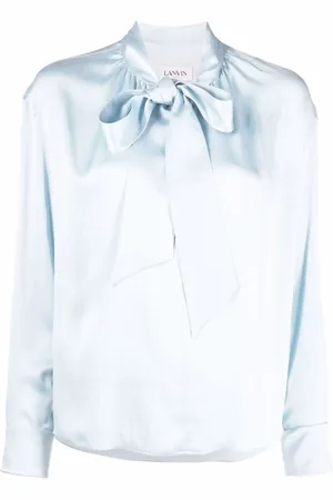 Lanvin Donna, Camicette , Blu, M, new