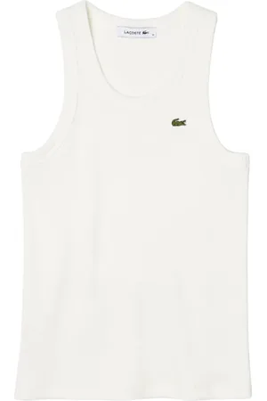 Lacoste Donna, Top, Bianco, M, new
