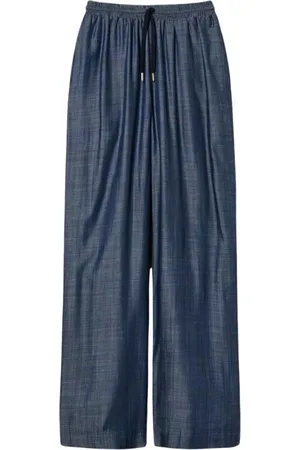 Twin-Set Donna, Pantaloni, Blu, XS, new