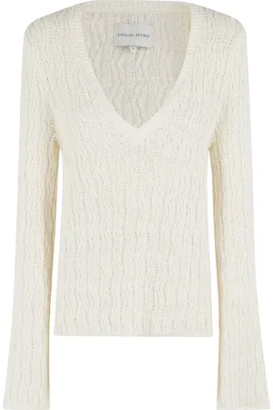 Loulou Studio Donna, Maglie, Bianco, M, new