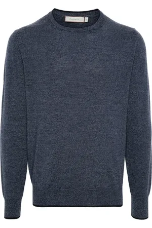 CANALI Uomo, Maglie, Blu, L, new