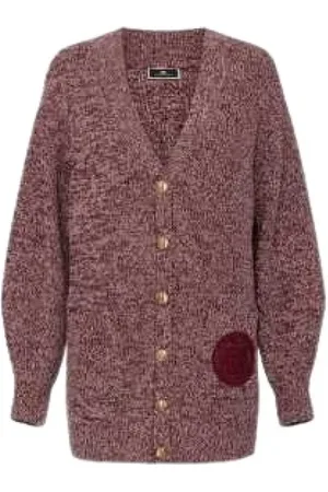 Elisabetta Franchi Donna, Maglie, Marrone, M, new