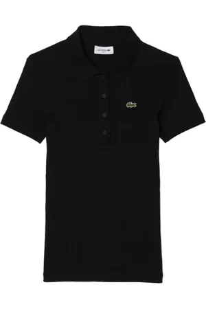 Lacoste Donna, Top, Nero, L, new
