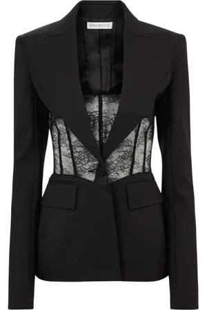 Nina Ricci Donna, Giacche, Nero, 2Xl, new