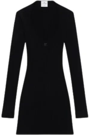 Courrèges Donna, Abiti, Nero, L, new