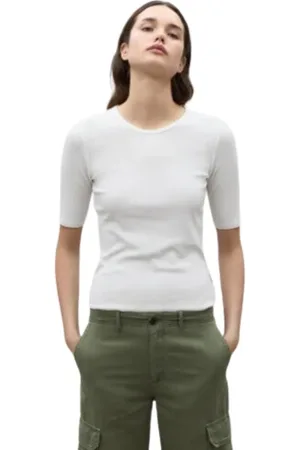 ECOALF Donna, Top, Bianco, L, new