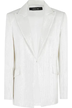 FEDERICA TOSI Donna, Giacche, Bianco, 2Xs, new