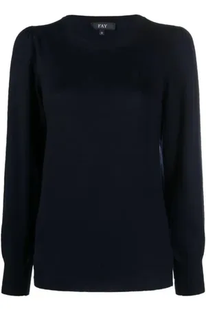 FAY Donna, Felpe, Nero, L, new