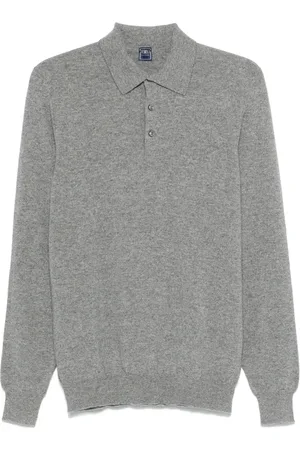 FEDELI Uomo, Maglie, Grigio, L, new