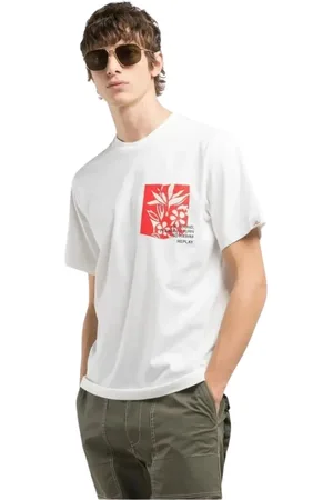 Replay Uomo, Top, Bianco, L, new