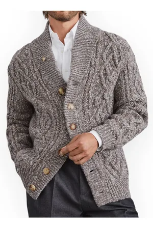 Brunello Cucinelli Uomo, Maglie, Grigio, L, new
