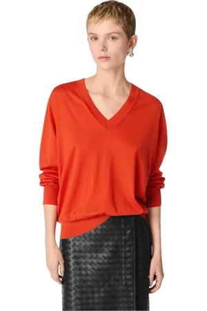 Bottega Veneta Donna, Maglie, Arancione, S, new