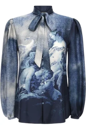 Roberto Cavalli Donna, Camicette , Blu, S, new