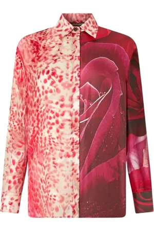 Roberto Cavalli Donna, Camicette , Rosso, S, new
