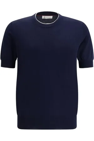 Brunello Cucinelli Uomo, Top, Blu, 2Xl, new