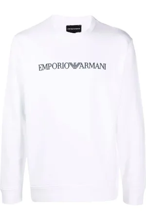 Emporio Armani Uomo, Felpe, Bianco, L, new