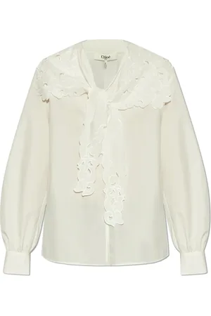 Chloé Donna, Camicette , Bianco, XS, new